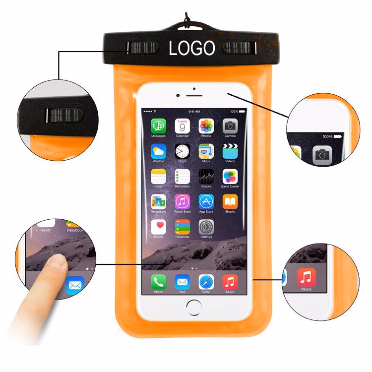 PVC Waterproof Cell Phone Bag