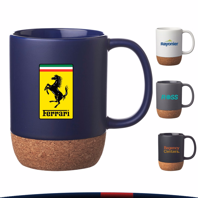 15 oz. Kurdy Cork Ceramic Mug