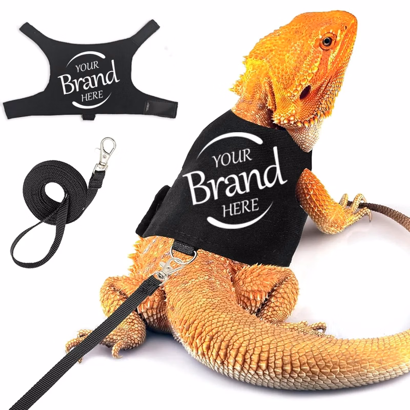 Adjustable Lizard Reptiles Harness