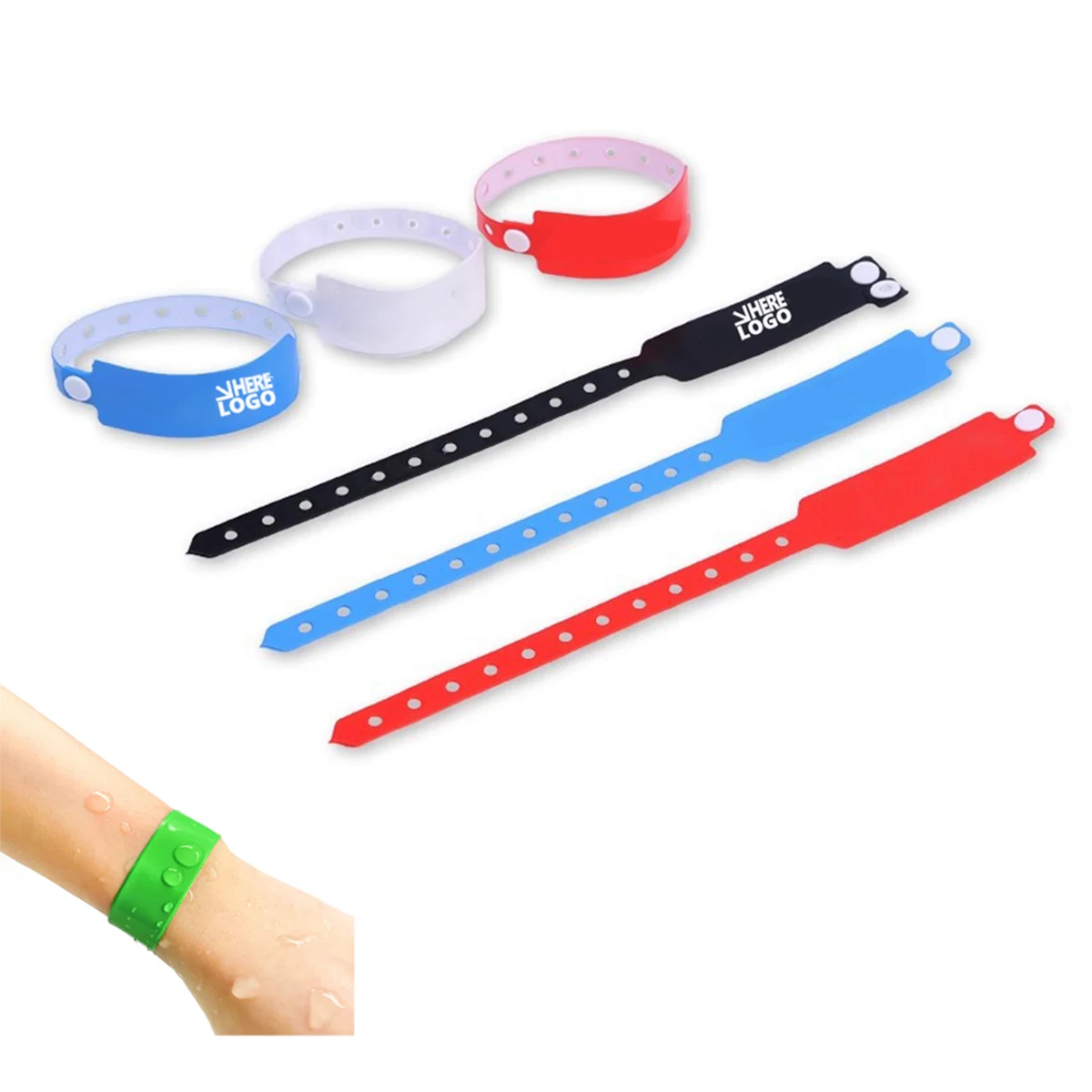 Disposable PVC Wristband 1