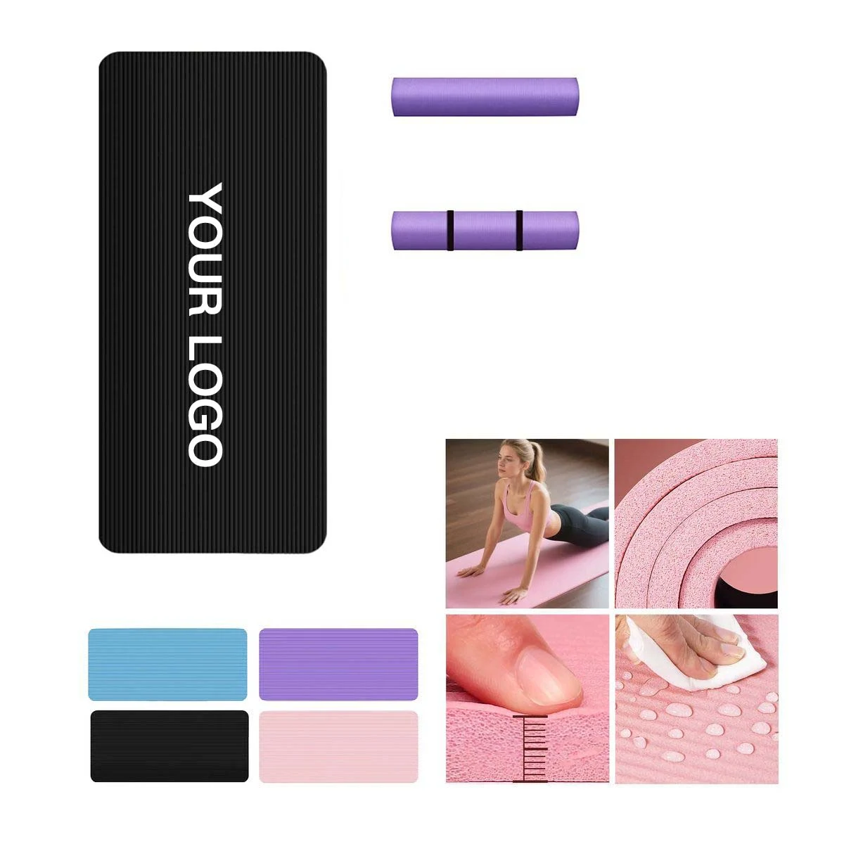 Comfortable Exercise Mat for Yoga and Pilates Sessions 1