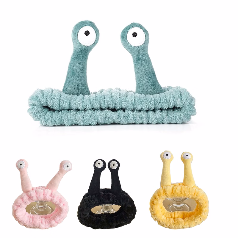 Palm and Snail Spa Hair Bands Makeup Headbands