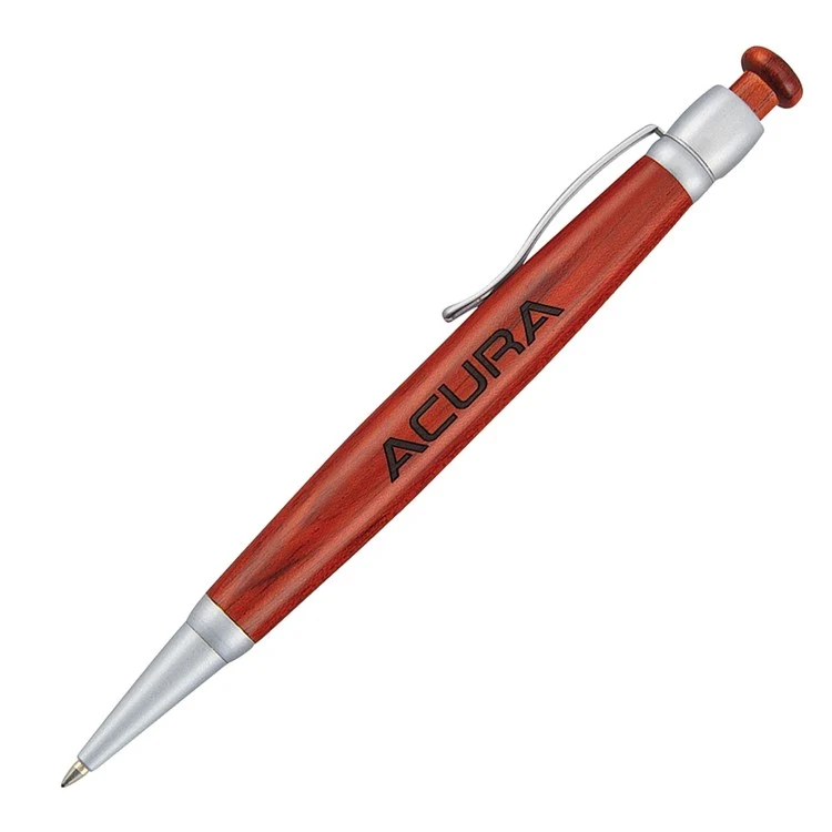 Ava II Wood Click Action Ballpoint 1