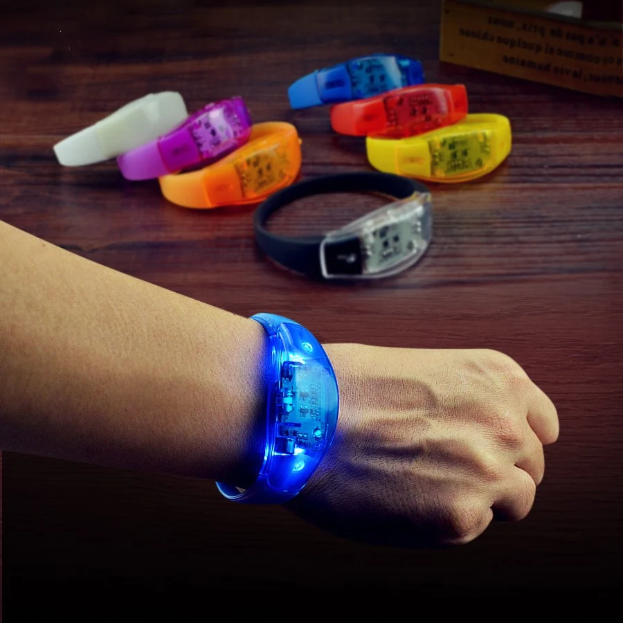 LED Flashing Sound Activated Bracelet 1