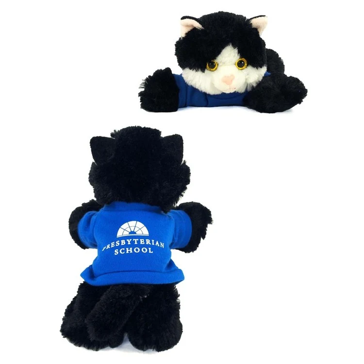 8" Maynard Cat with T-shirt and One Color Imprint 1
