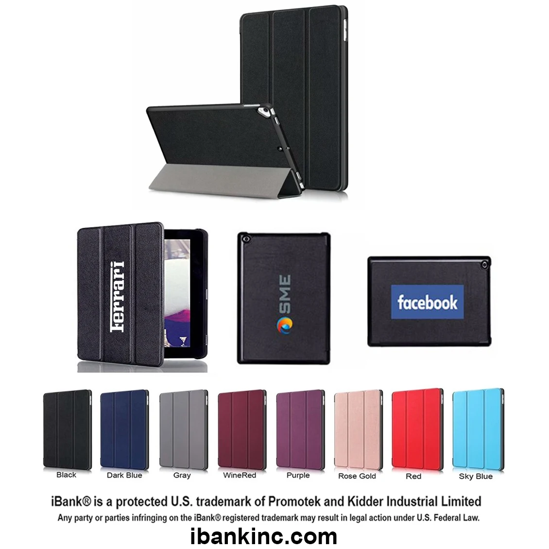 iBank ® Galaxy Tab S8 / S7 2022 / 2020 11" Smart Cover Case 1