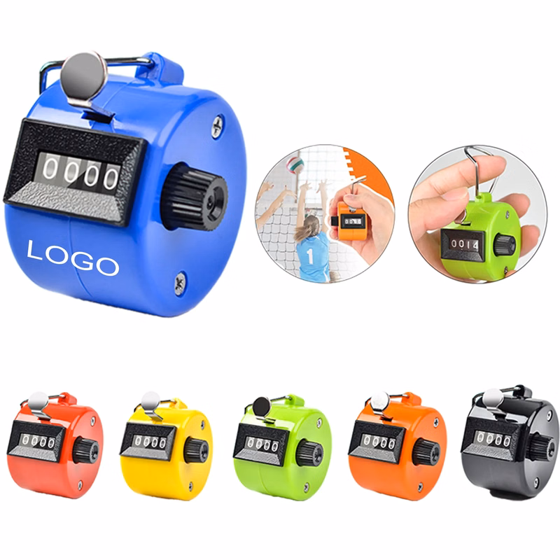 Colorful 4-Digit Handheld Counter