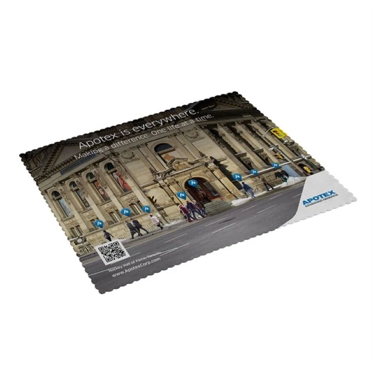 Full-Color Ultra Opper Fiber Cleaning Cloth (5"x 7") 1