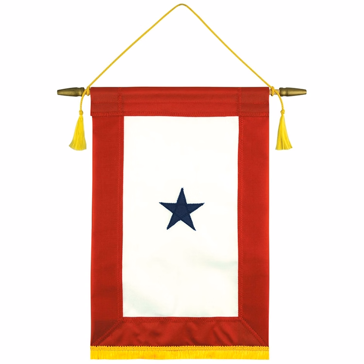 Service Star Banner - One Star