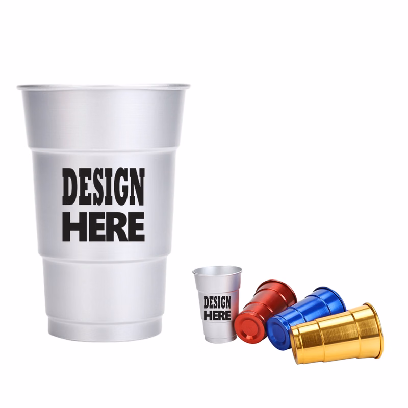 Customizable 16 oz Eco-Friendly Aluminum Cup