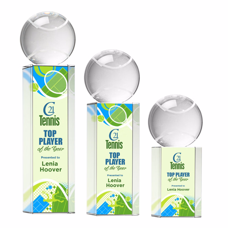 Tennis Ball VividPrint™ Award on Dakota