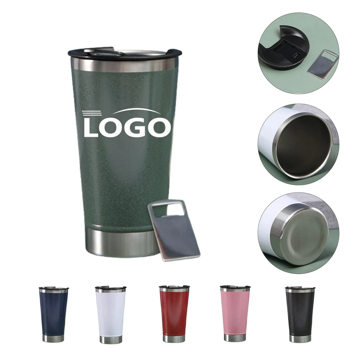 Premium 20oz Stainless Steel Beer Mug 1