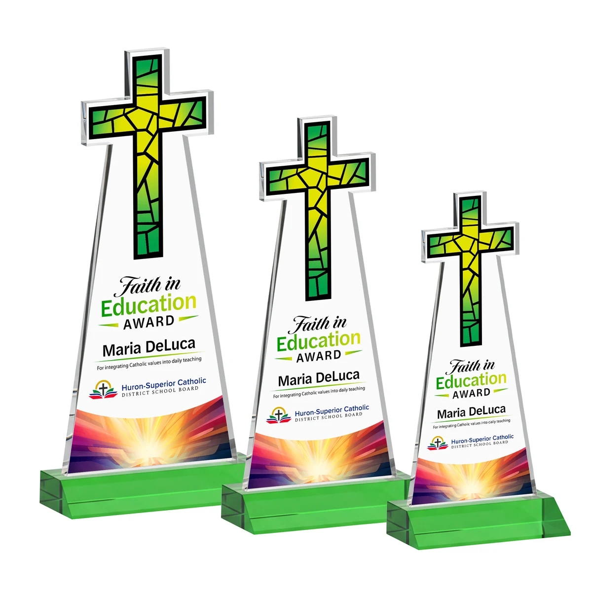 Cross VividPrint™ Award - Green 1