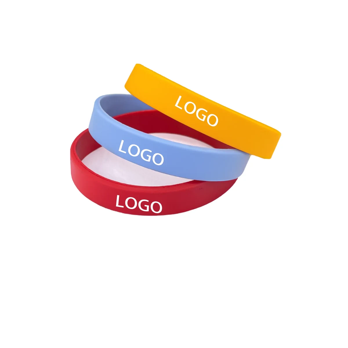 MOQ 100 PCS Silicone Wristband 1