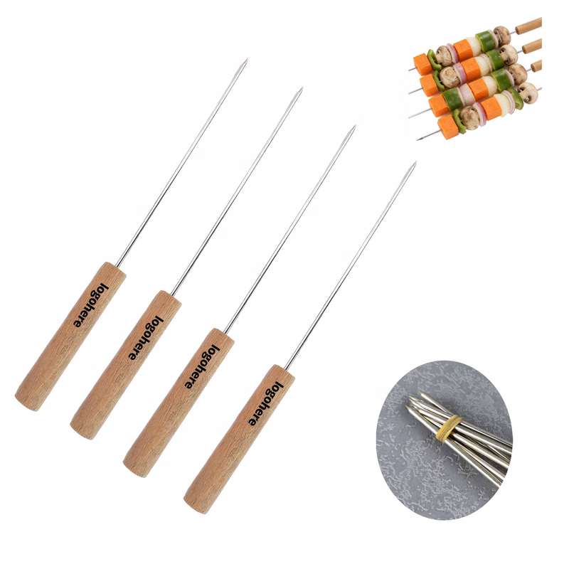 MOQ 50 Reinforced Barbecue Skewer Se