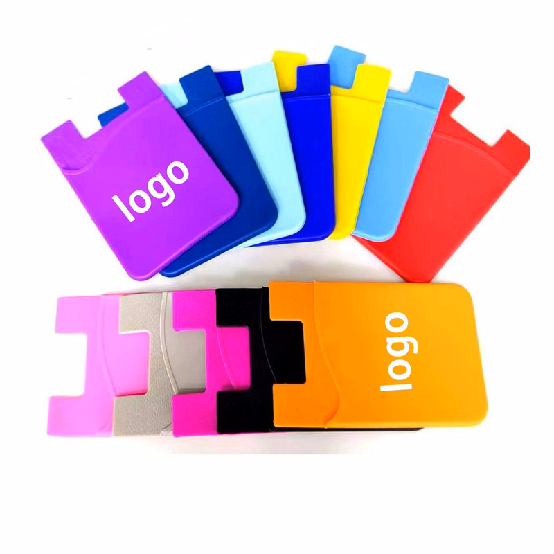 Silicone Phone Back Card Holder