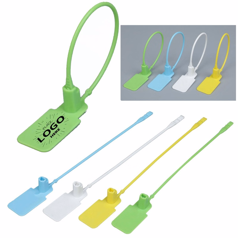 Custom Laser Printed Logo & QR Code Disposable Garment Anti-Theft Buckle