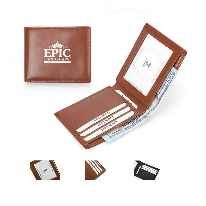 Leather RFID Blocking Passport Wallet 1