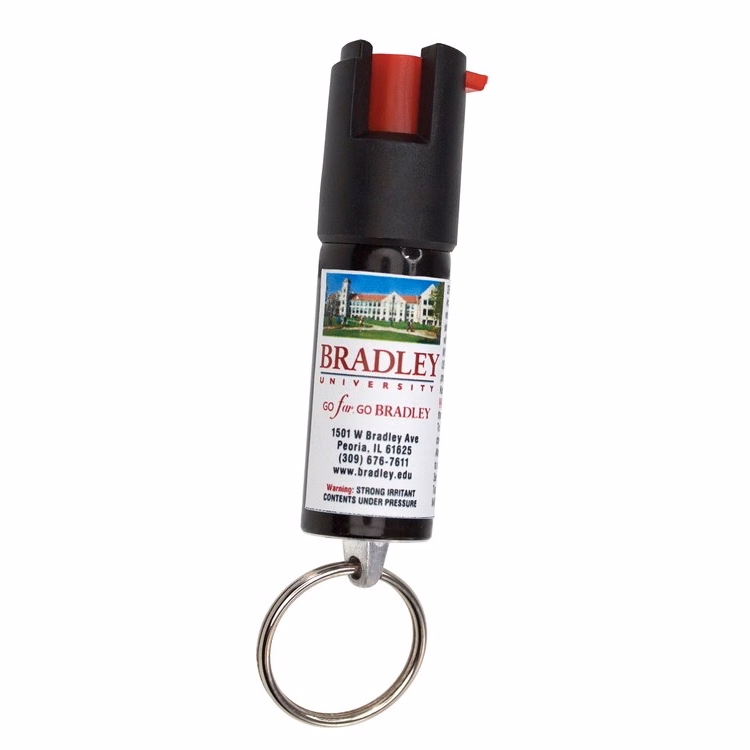 Pepper Spray 0.5 oz. can with key ring