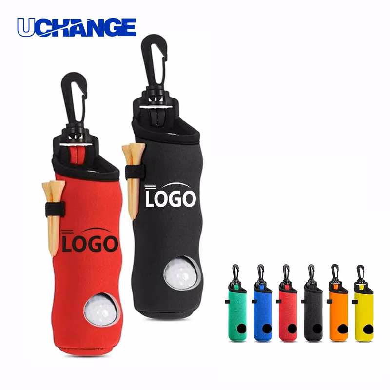 Neoprene Pouch Golf Ball Carry Bag for Storage