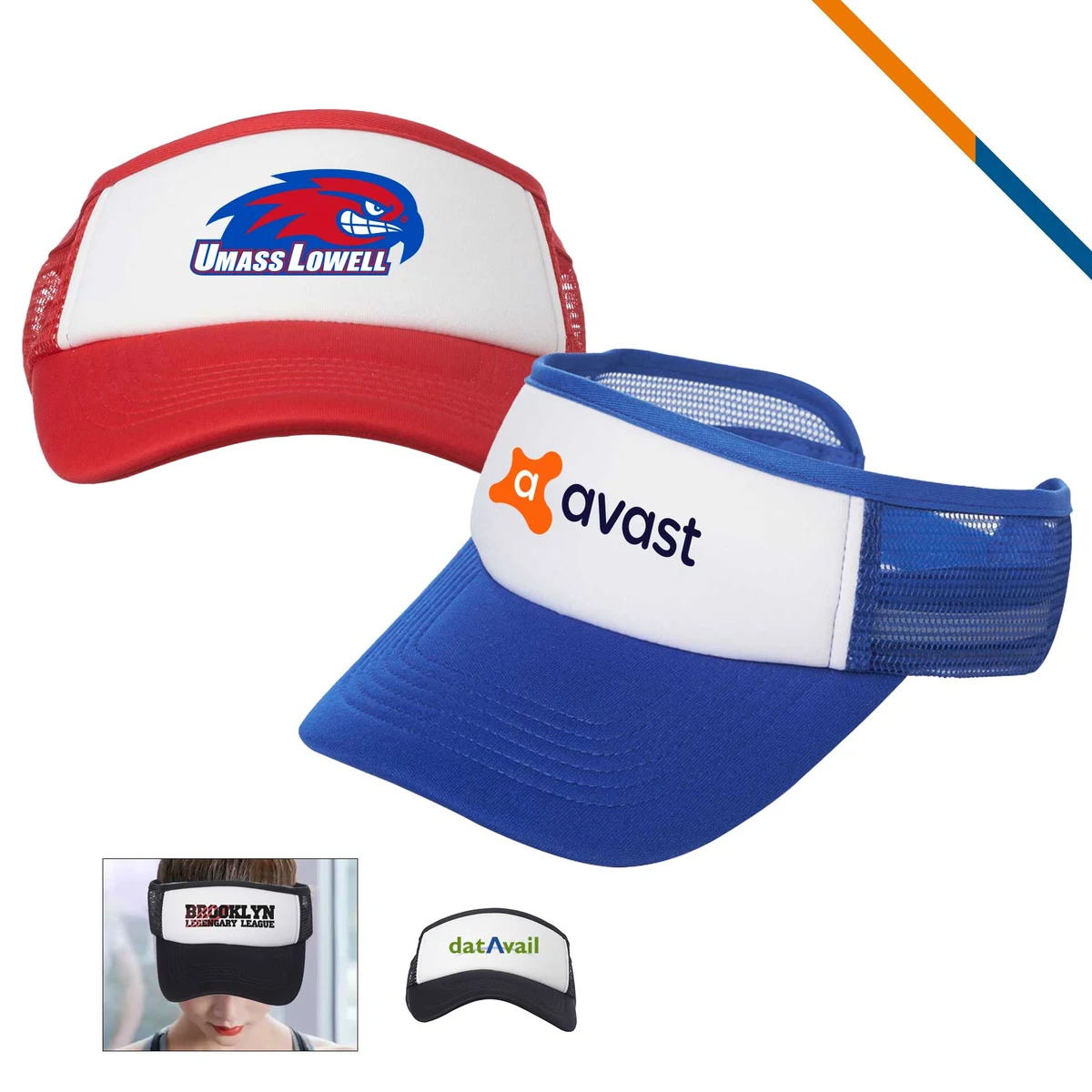 Camille Polyester Visor 1