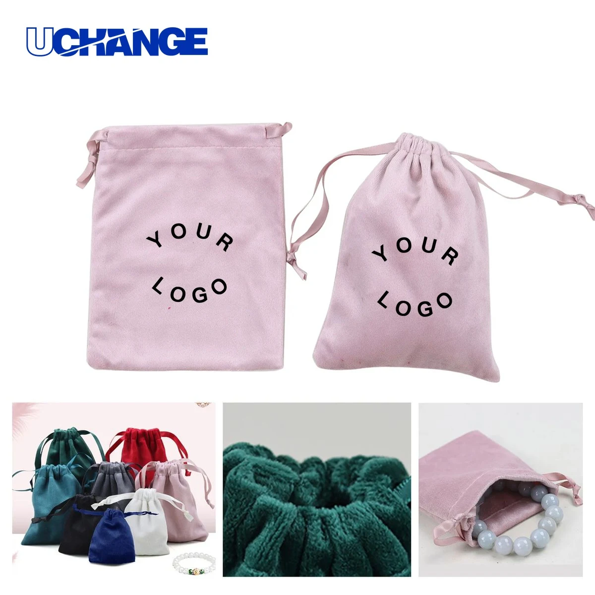 Satin Drawstring Pouch Bag Compact for Daily Use 1