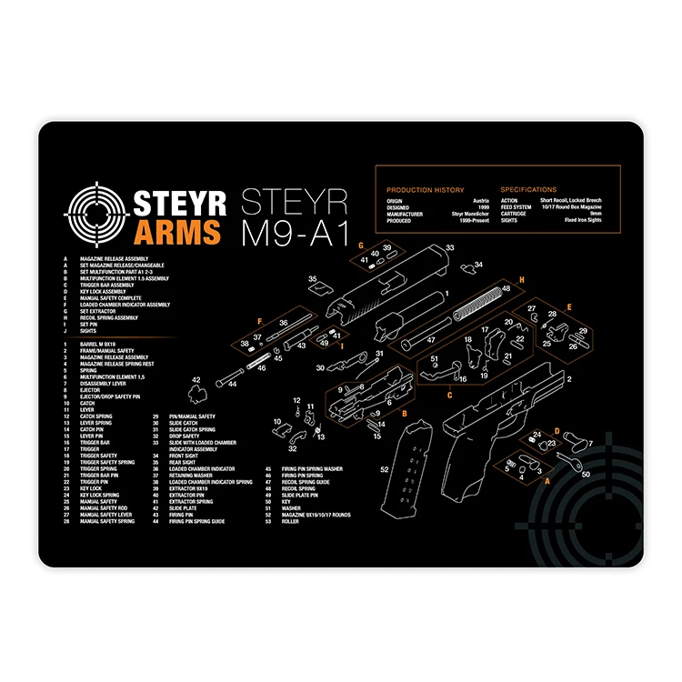 Thins Repositionable Counter Mat w/Matte Plus Surface (14"x19"x.02") 1
