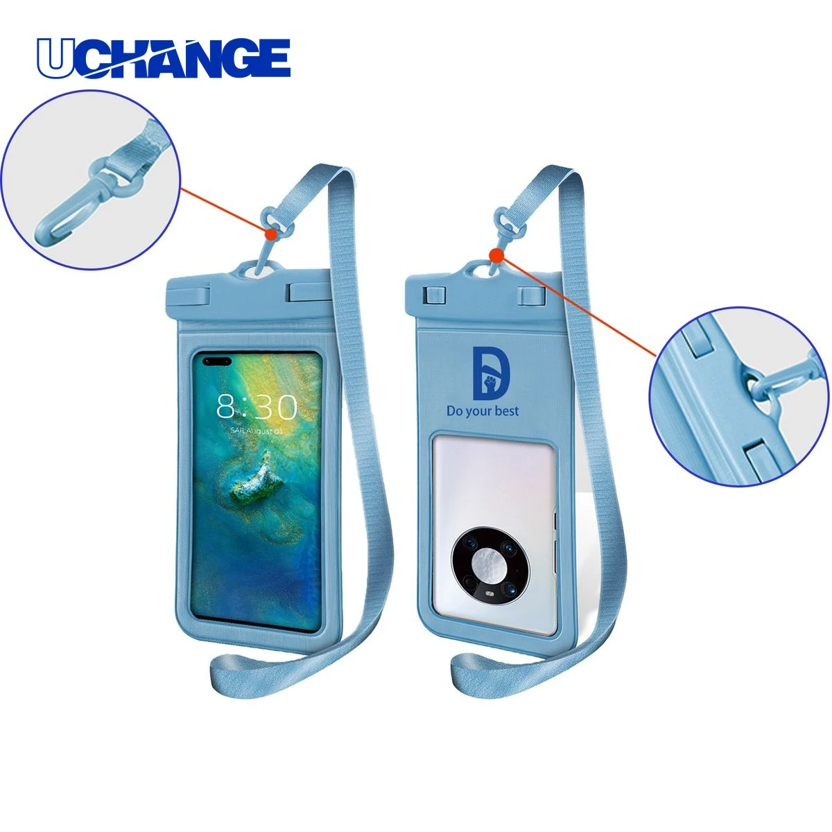 Swimming Phone Protection Case with Neck Strap 1