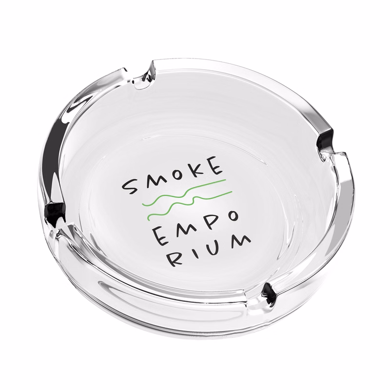 Glass Ashtray with Full Color Imprint