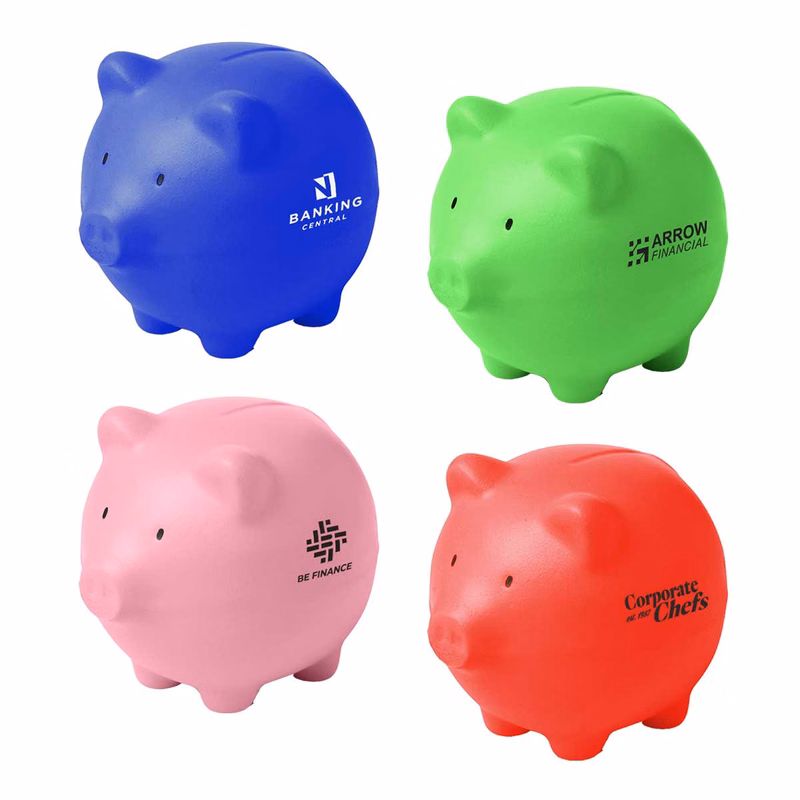 Piggy Bank Shape Stress Reliever