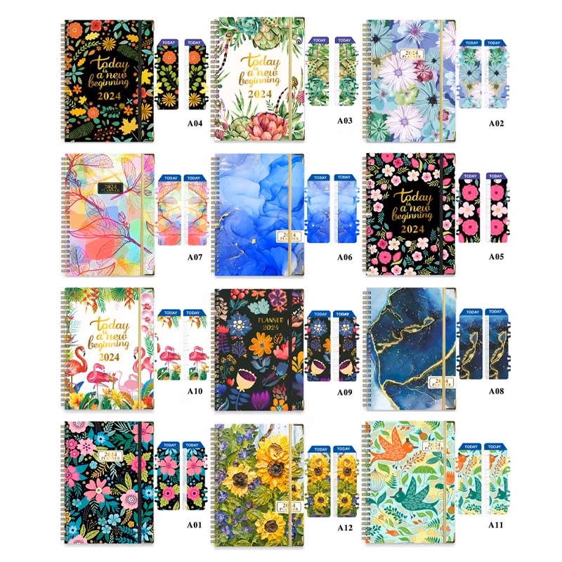 2024 Weekly Monthly Planner  Diary-A5