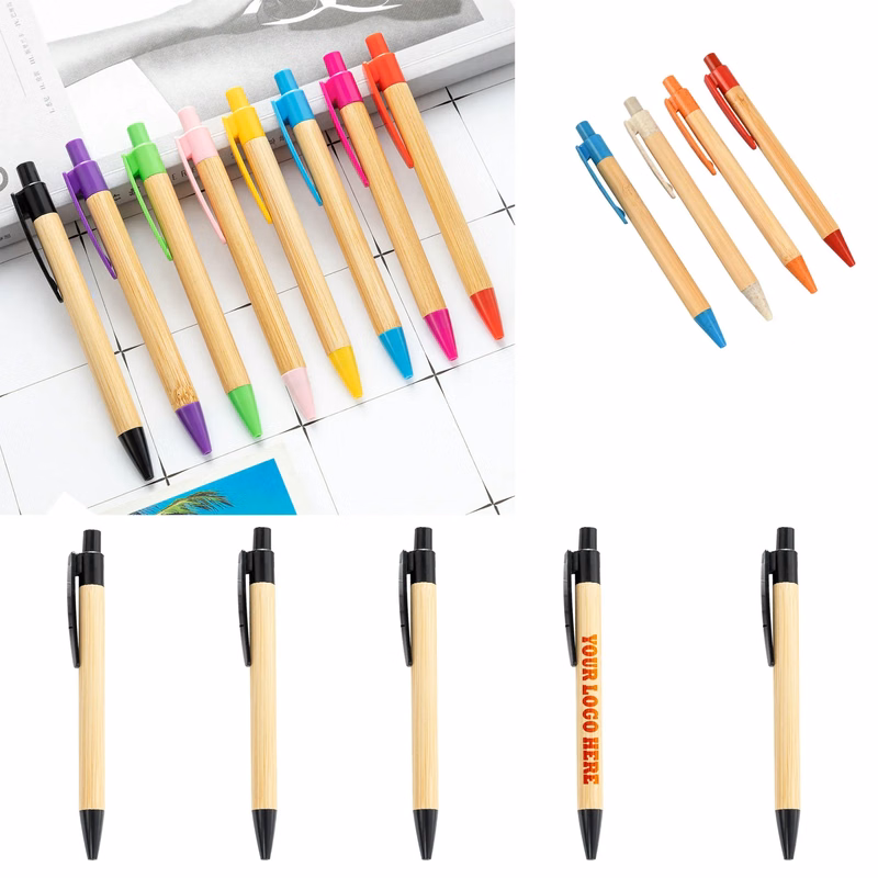Colorful Bamboo Pen