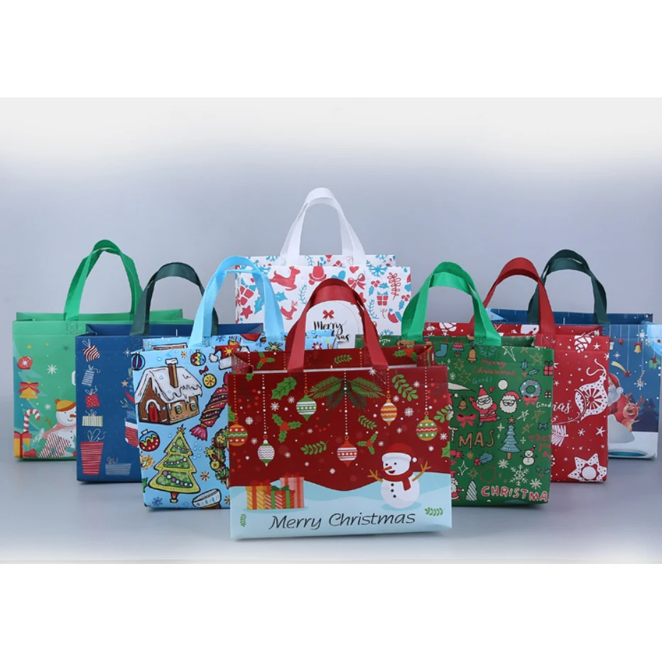 Multifunctional Non-Woven Christmas Bags 1