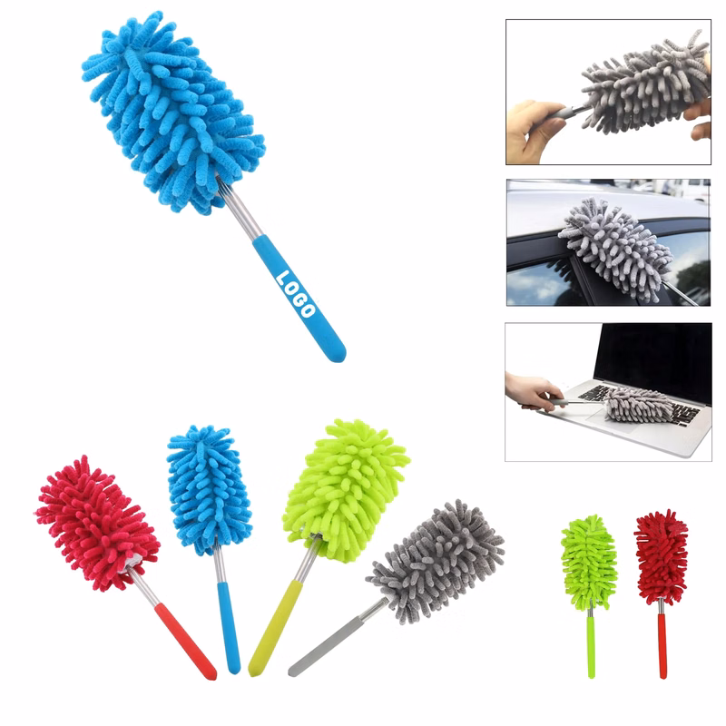 Microfiber Extendable Stainless Steel Duster MOQ 50 PCS