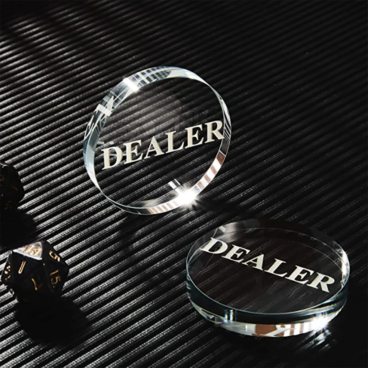 Crystal Dealer POKER CHIPS 1