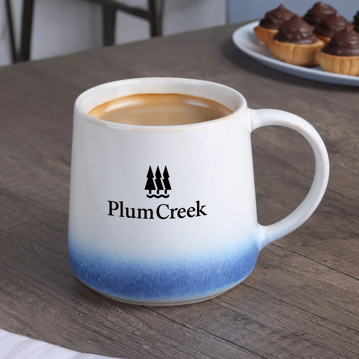 16 Oz. Richmond Reactive Glaze Ceramic Coffee Mug 1
