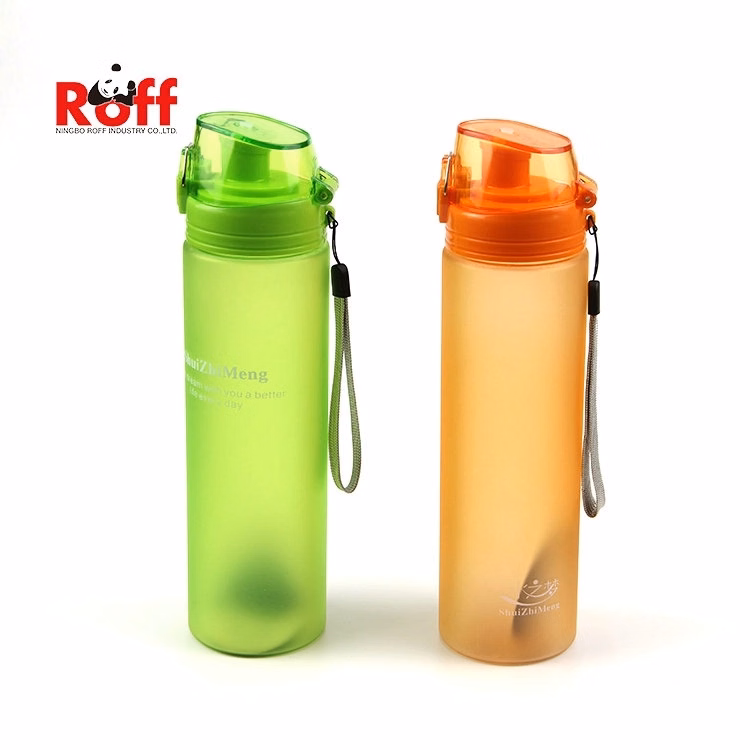 20 OZ Frosted Glass Sport bottle