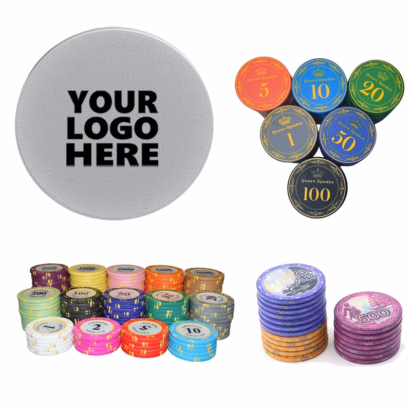 MOQ100 1.5" Ceramic Chips