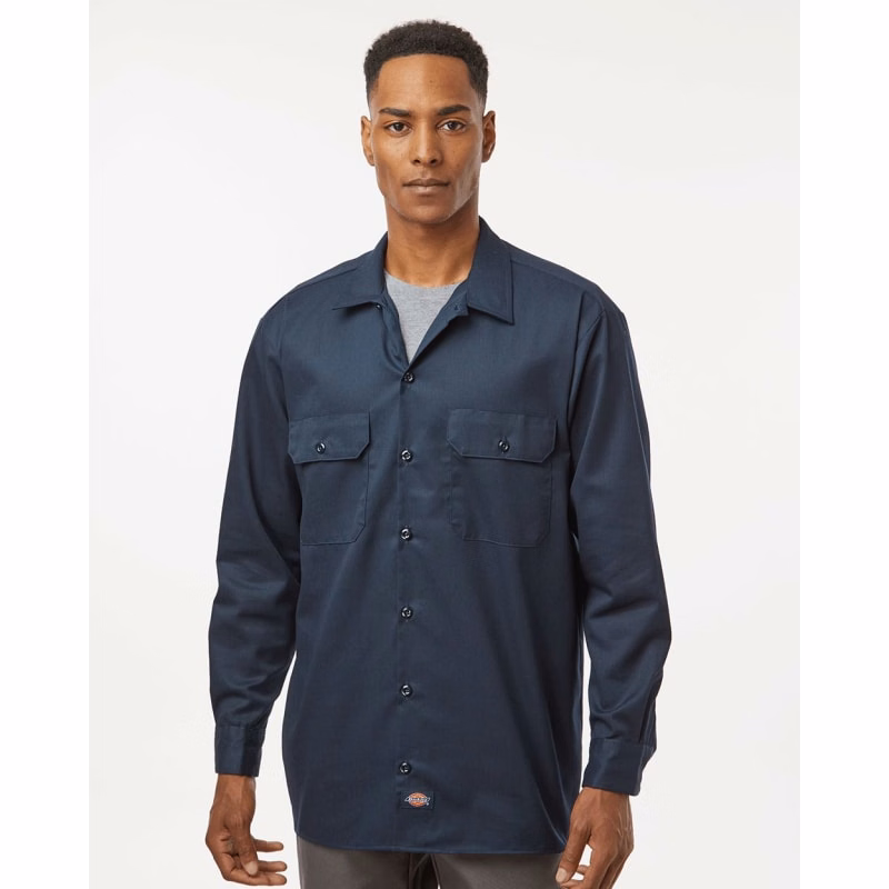 Dickies Men's Long Sleeve Work Shirt - 5574
