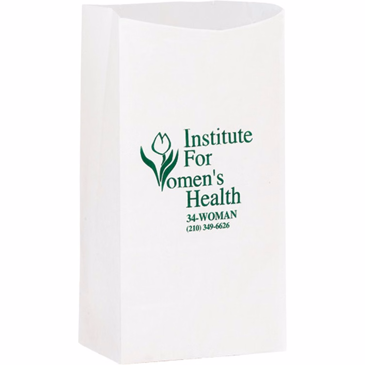 Popcorn Bag - White Kraft 2# SOS
