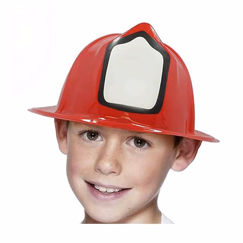 Kids Firefighter Costume Helmet