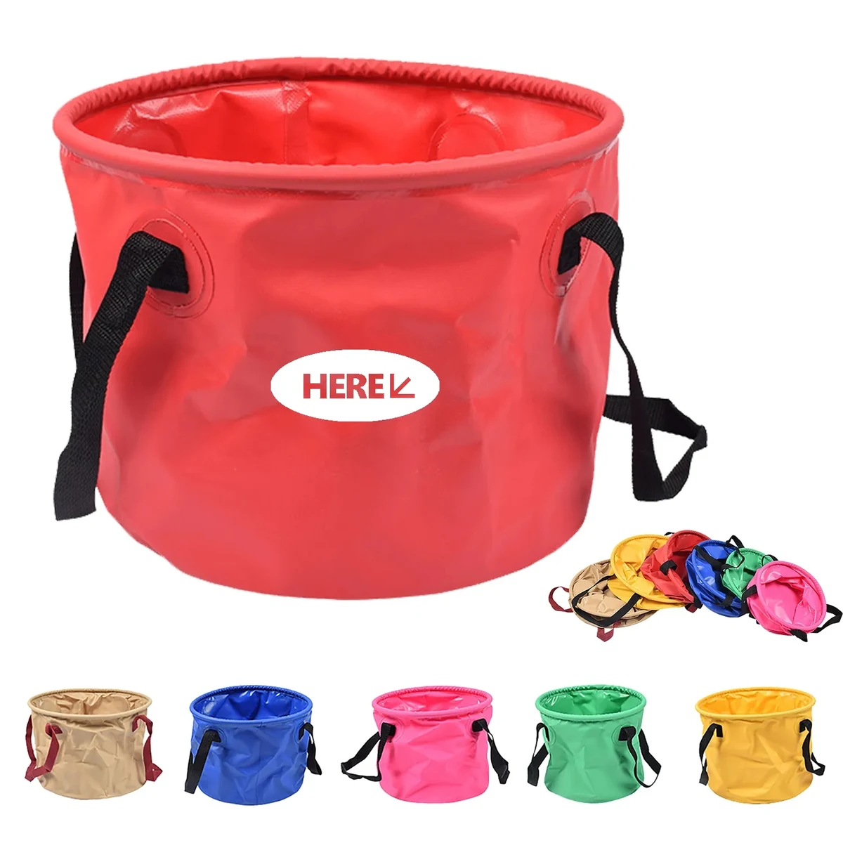 5 Gallon Pvc Anti Seepage Collapsible Bucket 1