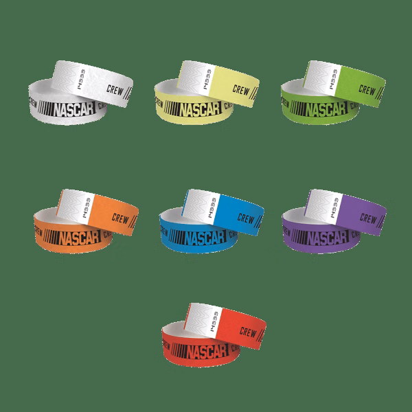 1" Tyvek® Wristband - One Color Imprint