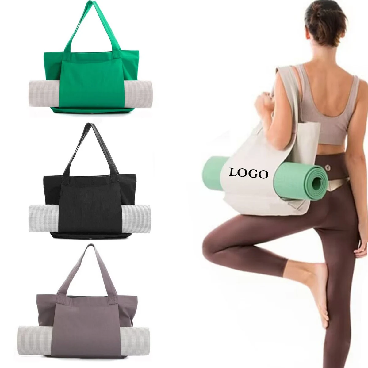 Foldable Recycle Bag For Yoga 1