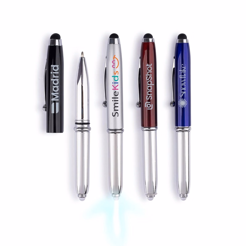 Small Batch -Empress Stylus Lightup Ballpoint Metal Pen