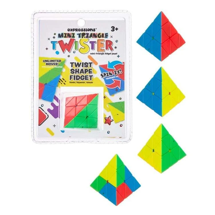 Mini Triangle Twister Fidget Pyramids 1