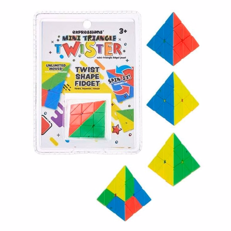 Mini Triangle Twister Fidget Pyramids