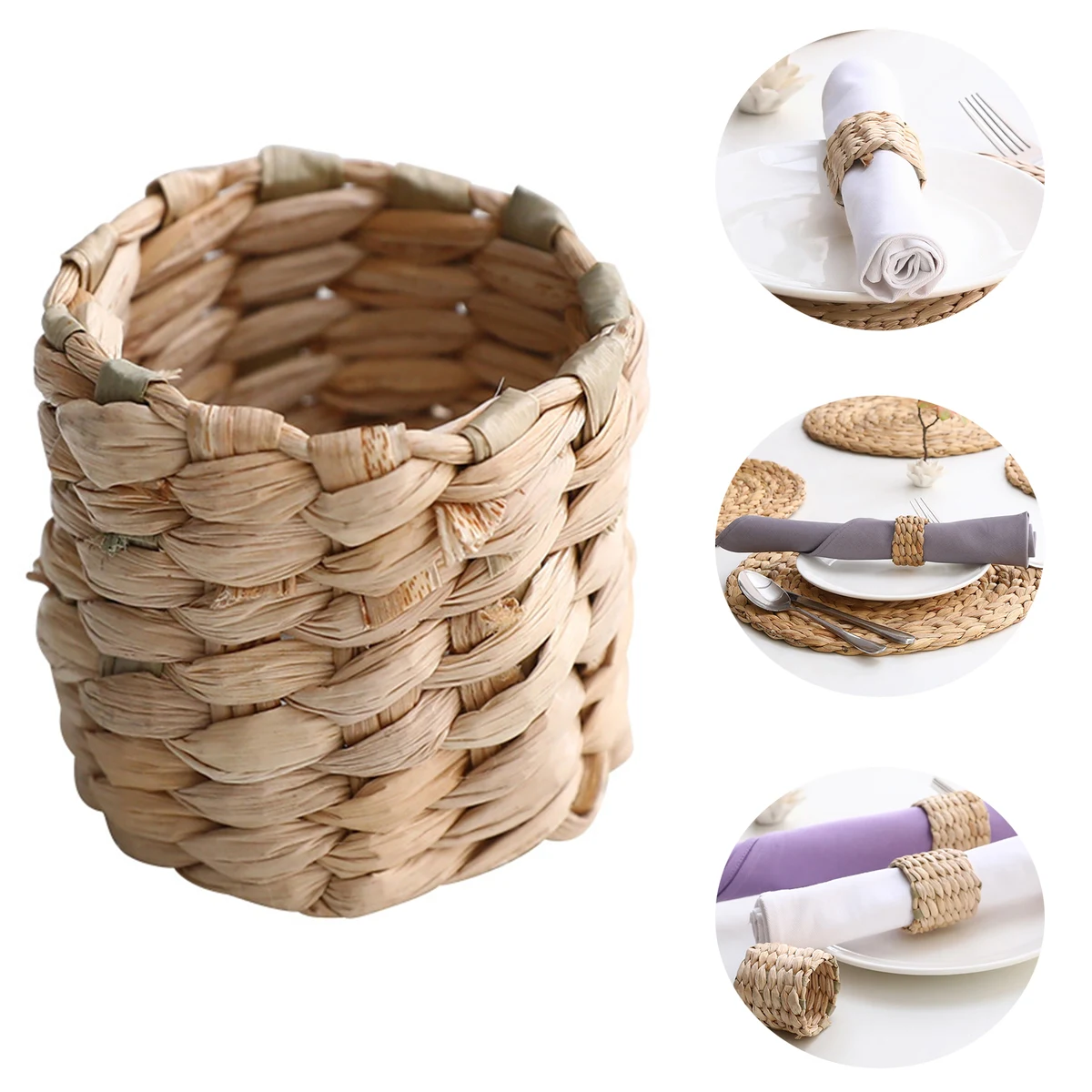 Straw Napkin Ring Holder 1