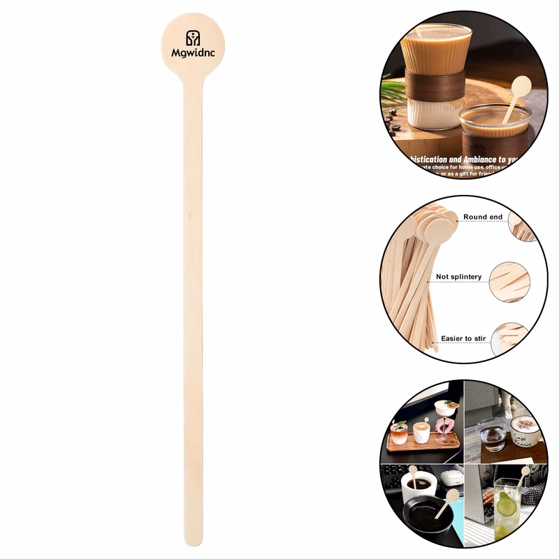 Wooden Disposable Coffee Stir Sticks