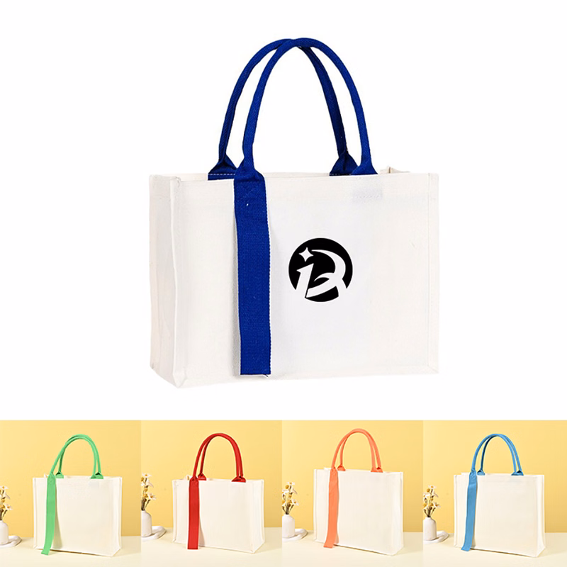 Handheld Canvas Tote Bag
